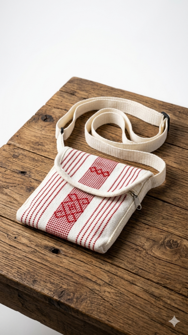 bolso blanco Bolso Esencia Carmín