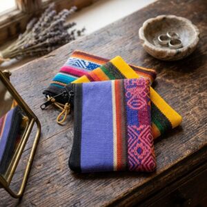 monederos tejidos Cartera de Mano Herencia de Telar