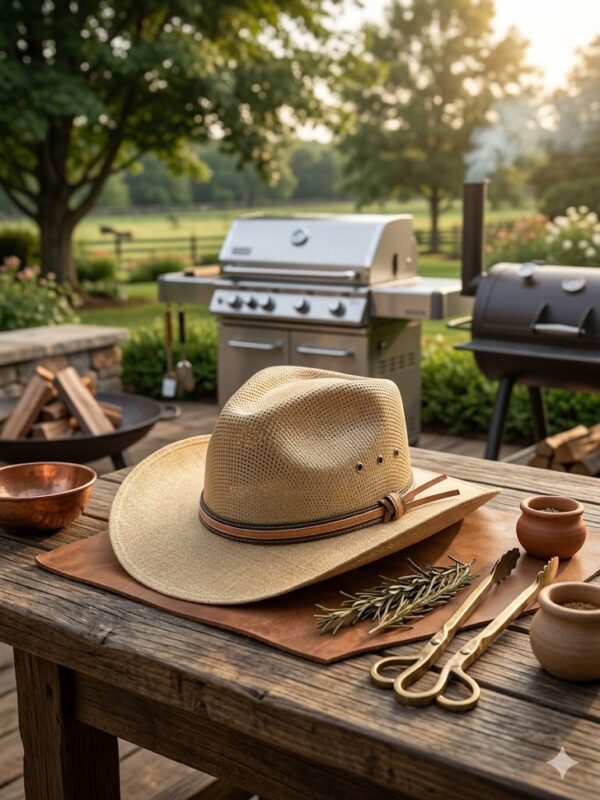 sombrero asado Anfitrión