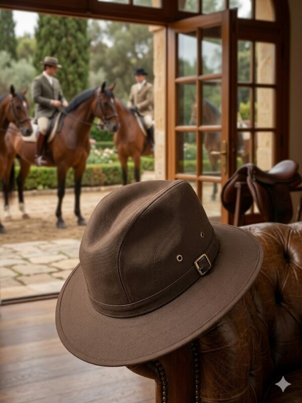 Sombrero Indiana Legacy Dril de Algodón con Acabado de Gala