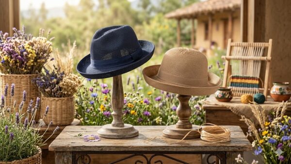 16 sombrero Sombrero Artesanal Tipo Fedora Brisa