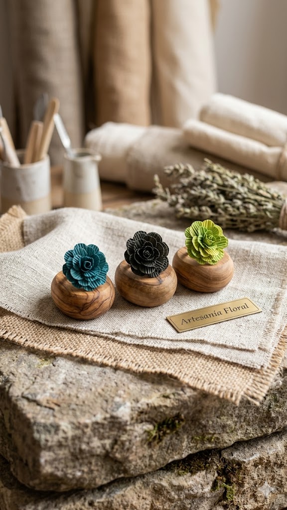 Anillos Artesanía Floral