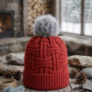 gorro 13 Gorro Artesanal Tejido Invierno Cálido