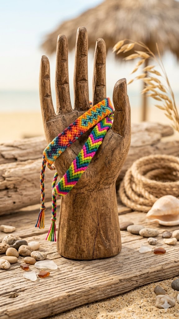 Pulseras Wayuu de Colores Vibrantes