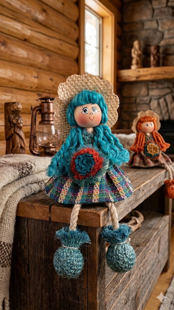 muñeca grande 34 Muñeca Artesanal Escultural de Colección