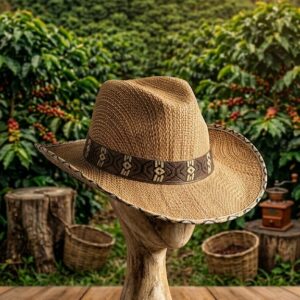 Sombrero Artesanal Tipo Panamá Coffee