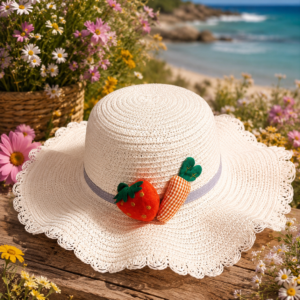 Sombrero Artesanal Infantil Huertita