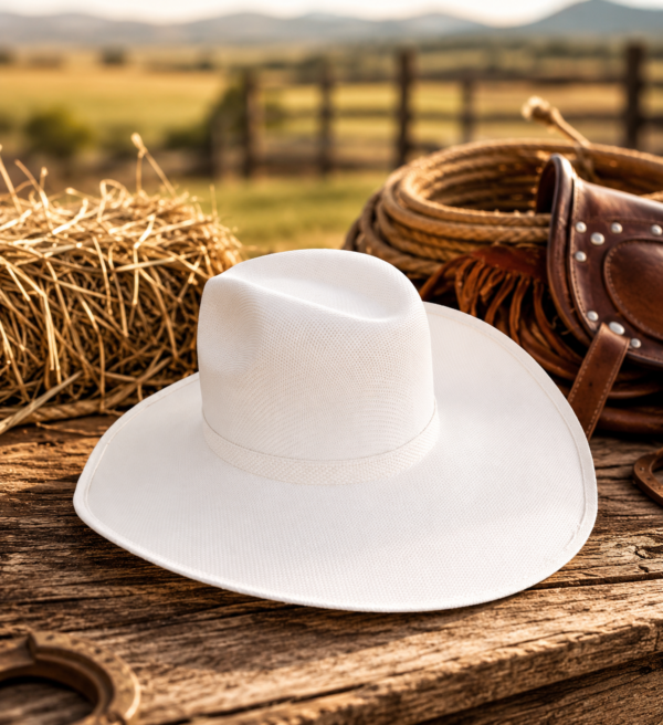 Sombrero Vaquero Blanco Élite