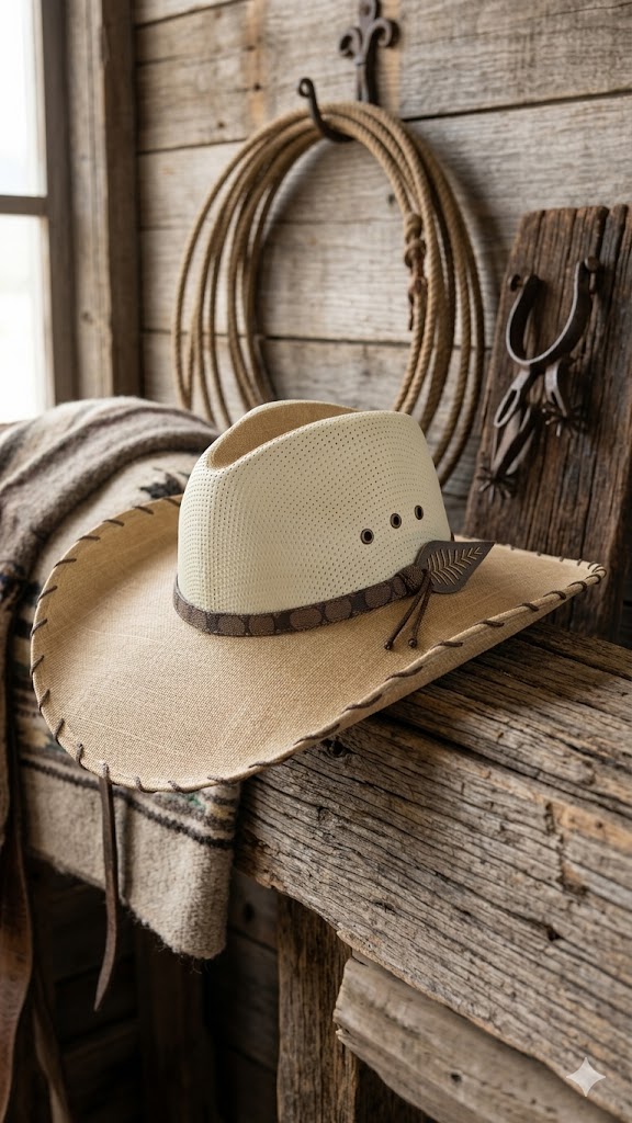 sombrero 77 Sombrero Vaquero Estilo Clásico Brisas del Campo