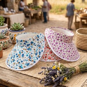 sombreros 12 Visera Textil Pradera