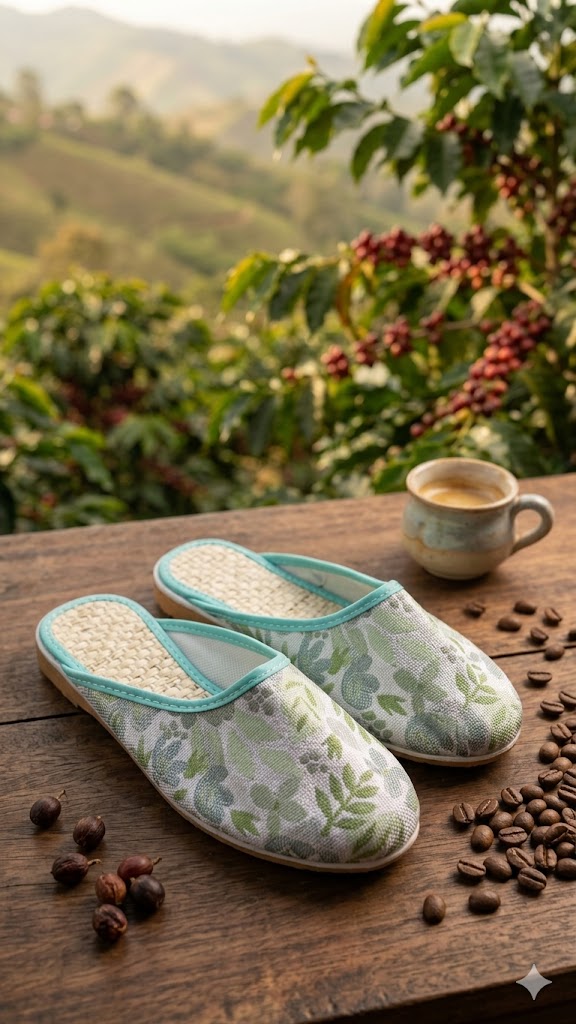 Alpargatas Mules Artesanales Mint Mosaico