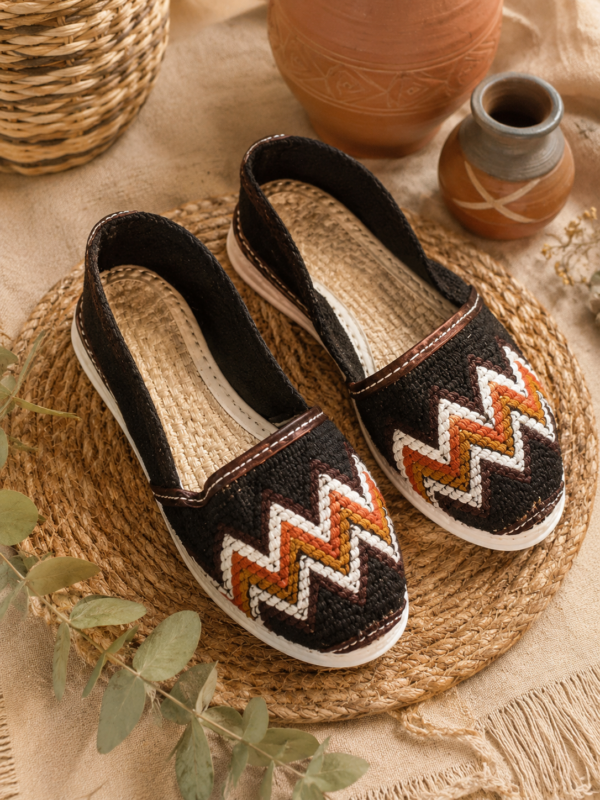 zapatos 37 . 2 Alpargatas Clásicas Terracota Étnica