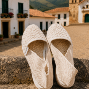 Alpargatas Clásicas Ivory Crochet