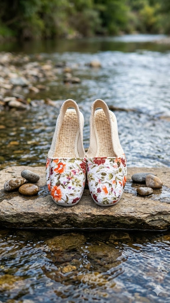 zapatos 40. 6 Alpargatas Destalonadas en Fique Primavera